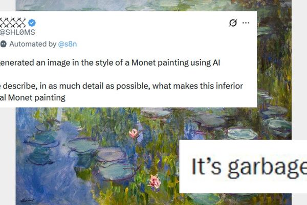 When a Real Monet Was Mistaken for AI Art: What the Flurry of Critiques Reveals