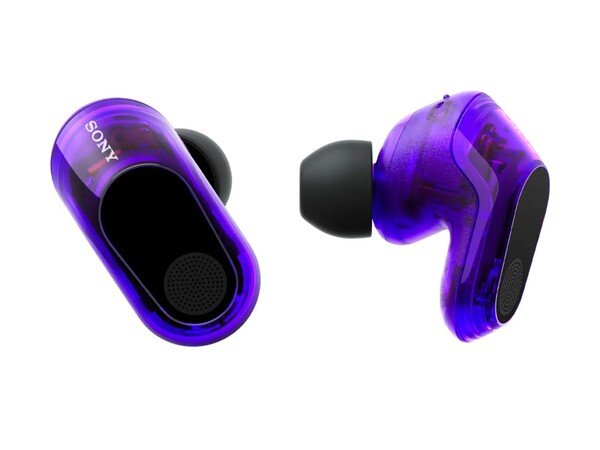 The Sony Inzone Buds can now be purchased in a new transparent purple color.