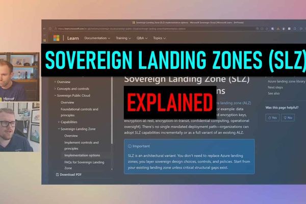 Microsoft Introduces Sovereign Landing Zones for Azure: A New Era of Compliant Cloud Architecture