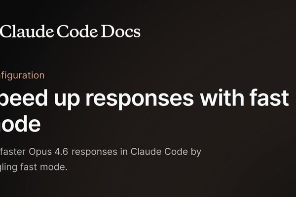 Claude Code's Fast Mode: Speed at a Price