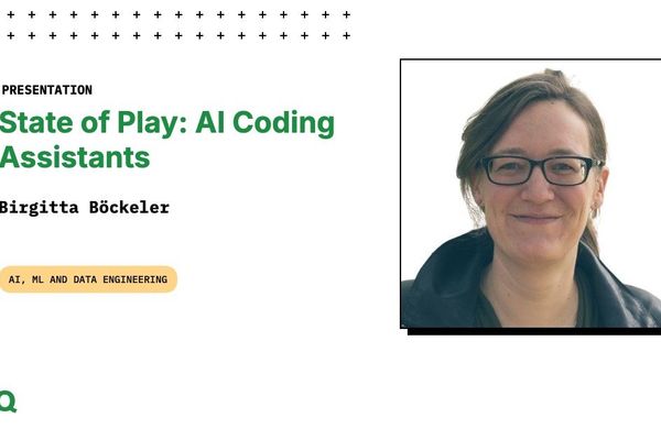 State of Play: AI Coding Assistants - InfoQ