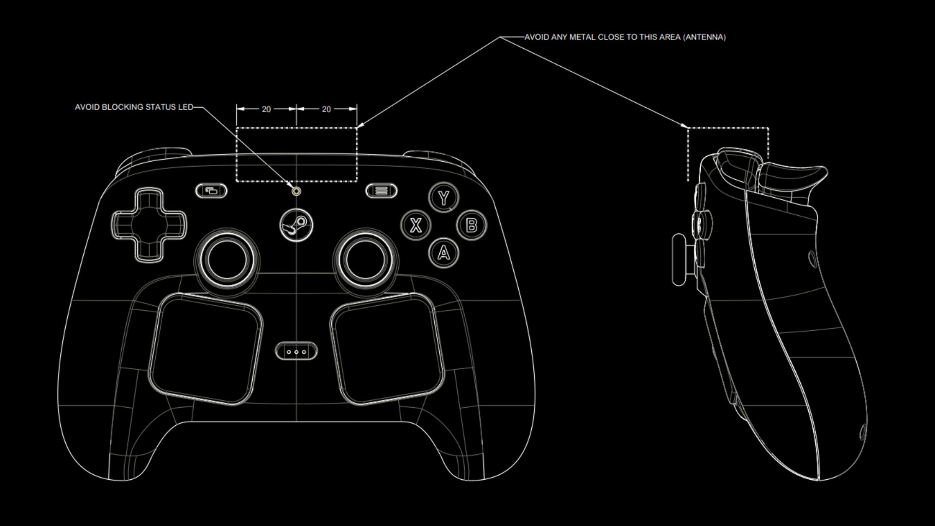 Steam Controller 3D CAD files