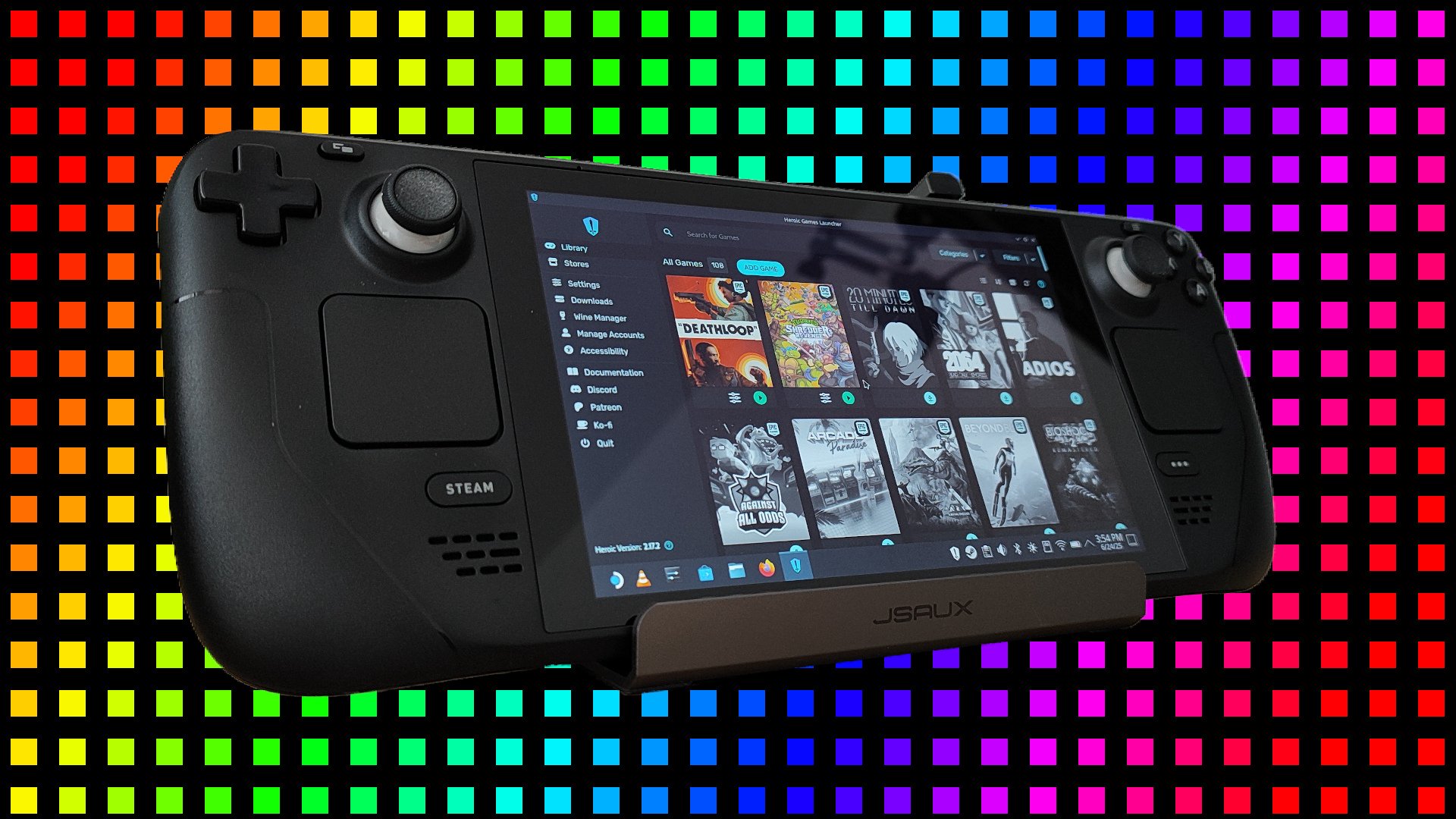 Heroic Launcher on Steam Deck