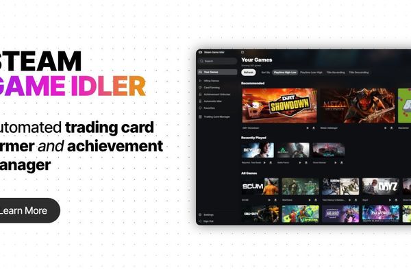 Steam Game Idler: The Open-Source Powerhouse Automating Your Steam Library