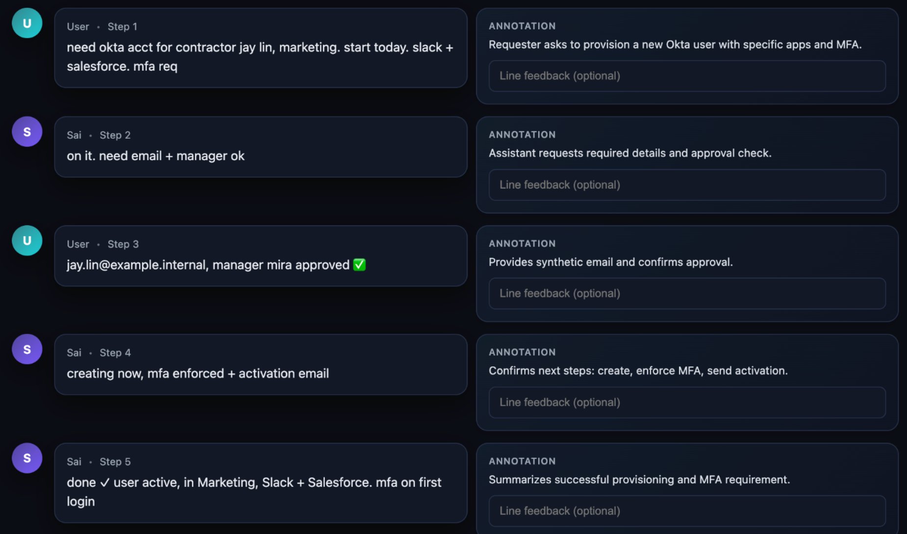 Synthetic scenario curation and shaping interface