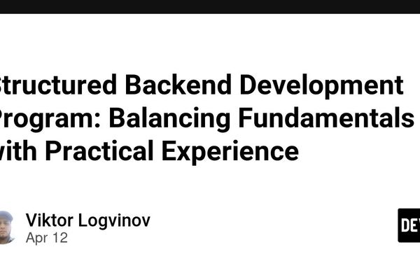 The Backend Education Gap: Why Structured Learning Programs Are Becoming Essential for Developer Success