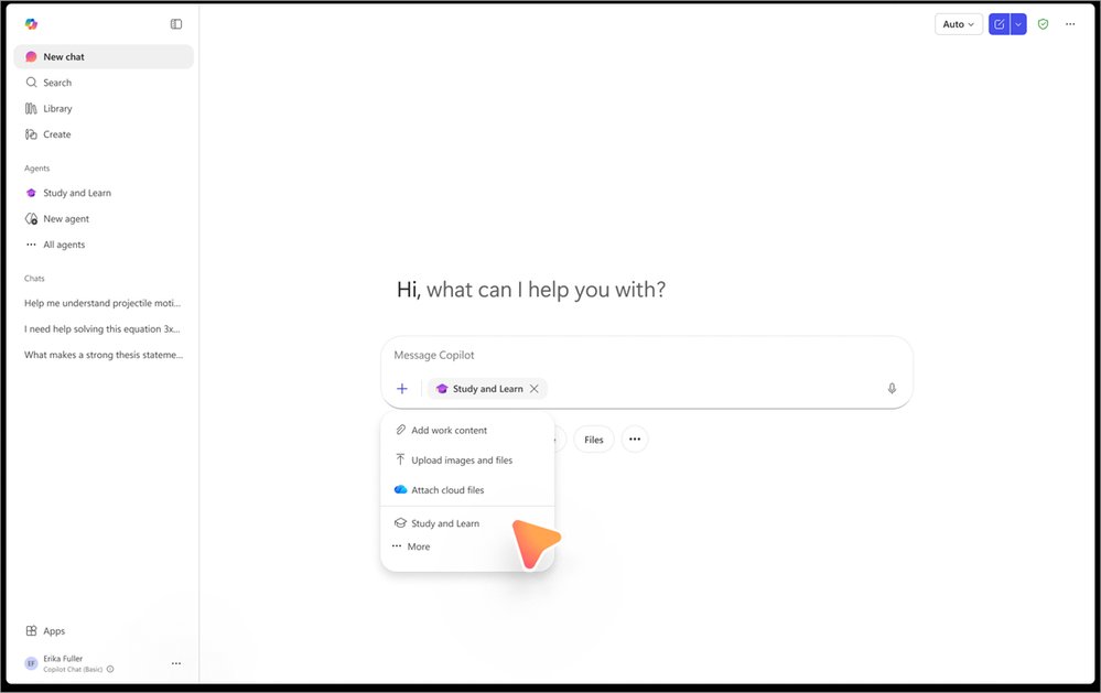 Study and Learn Agent: your study coach, built for learning | Microsoft Community Hub