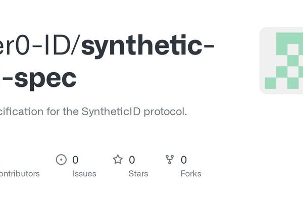 SyntheticID Protocol Specification Goes Public: A New Open Standard for Digital Identity Emerges