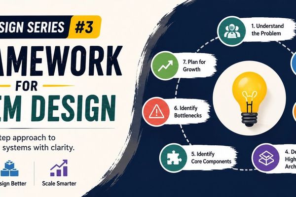 System Design Frameworks: Why Structure Beats Intuition Every Time