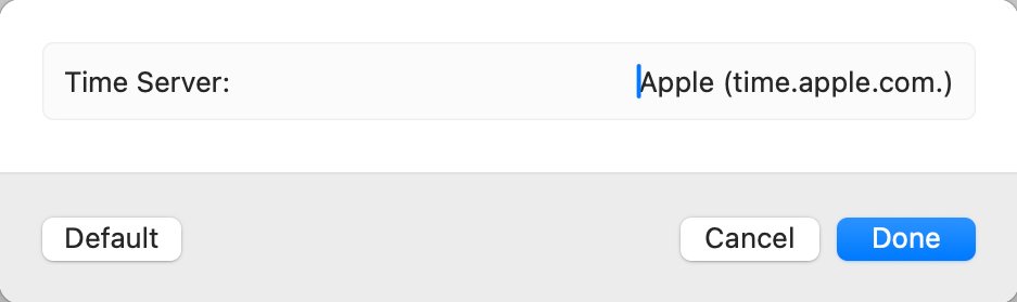 System time, clocks and their syncing in macOS – The Eclectic Light Company