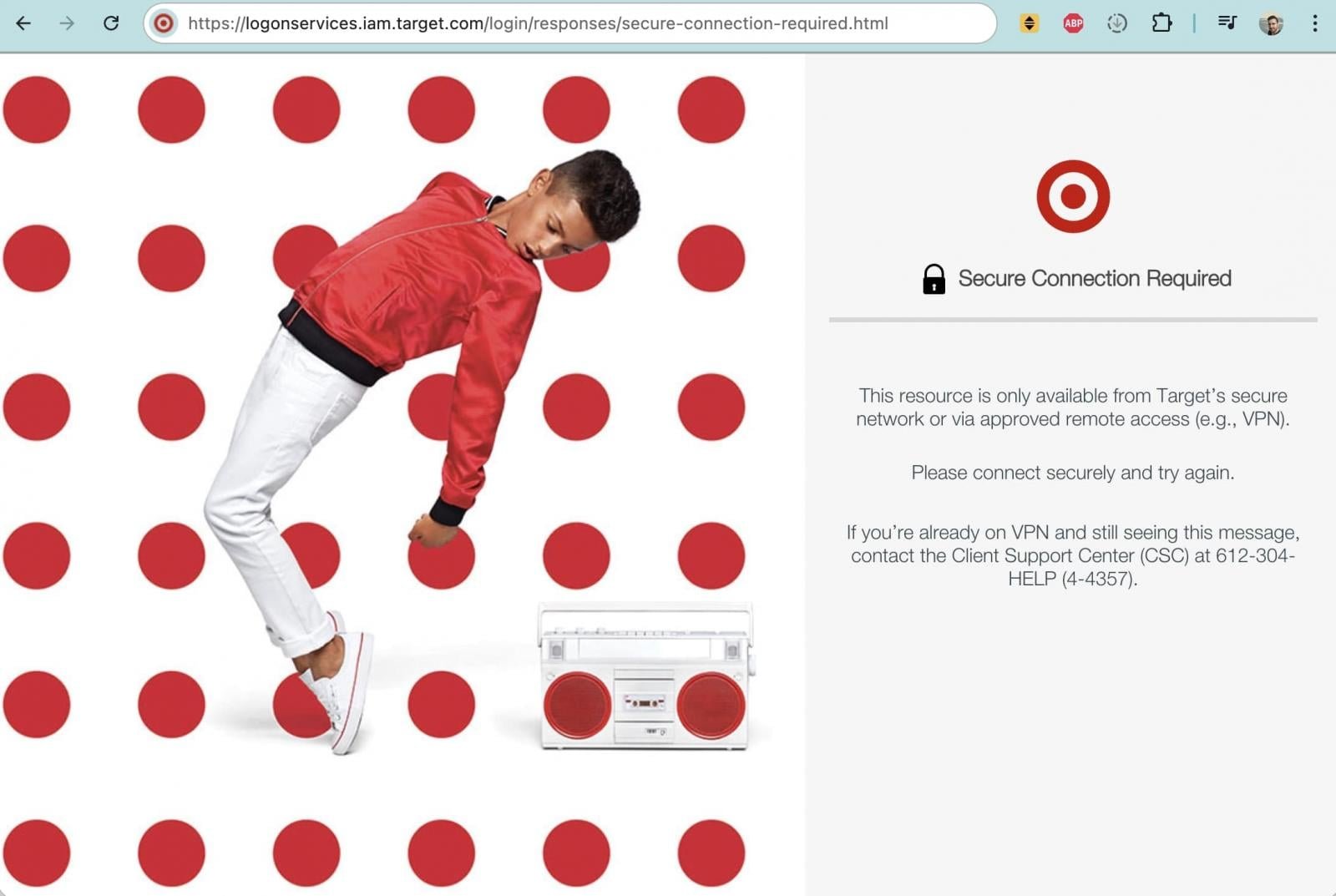 git.target.com site before it was taken offline (BleepingComputer)