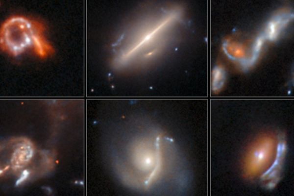 AI Spots 1,400 Cosmic Oddities in Hubble's 100 Million Images