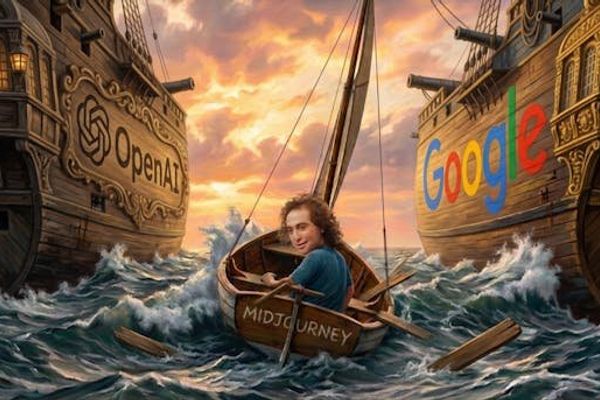 Midjourney's Revenue Growth Defies Declining Web Traffic Trends