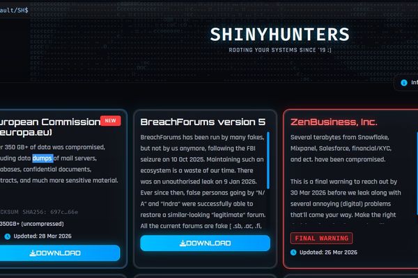 ShinyHunters Claims 350GB+ Data Breach of European Commission