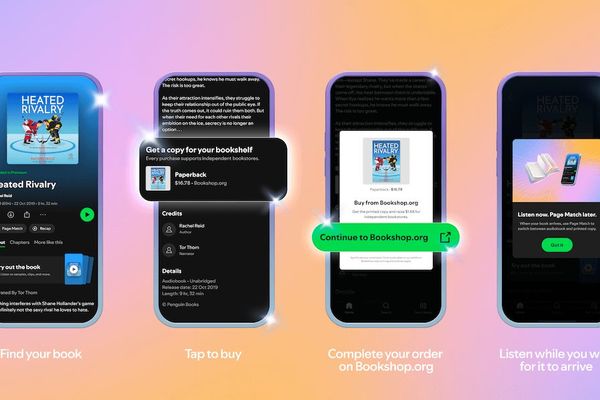 Spotify Expands Into Physical Books, Launches Bookshop.org Integration in US and UK
