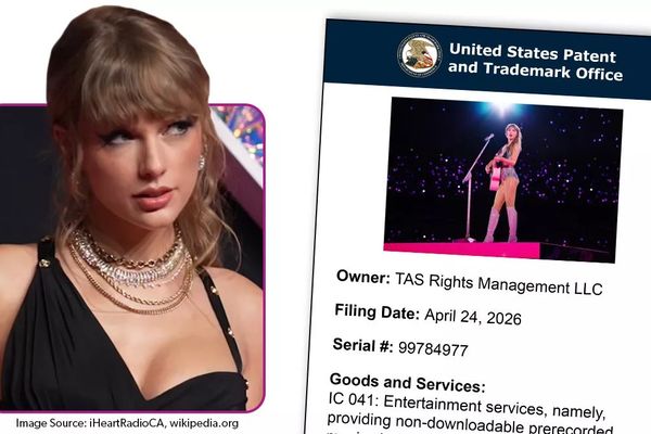 Taylor Swift Files Trademark for Voice and Image as AI Cloning Concerns Grow