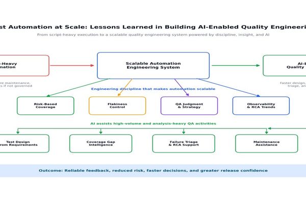 Test Automation at Scale: Strategic Lessons for Enterprise Quality Engineering