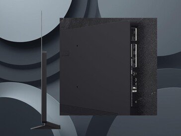 77-inch LG C5 OLED TV side view and connectivity are shown (Image source: LG with edits)