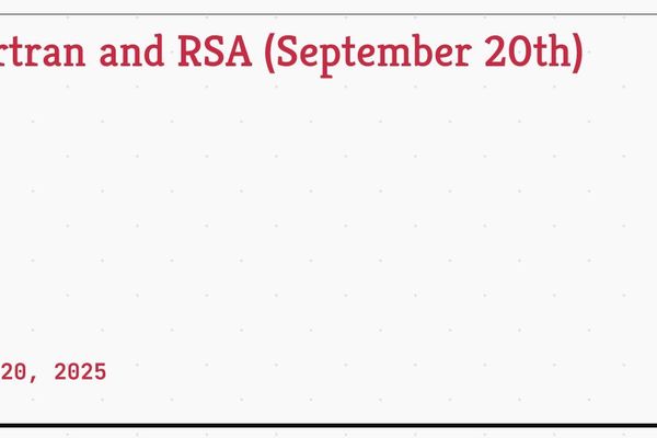 The Digital Double Helix: How Fortran and RSA Revolutionized Computing on September 20th