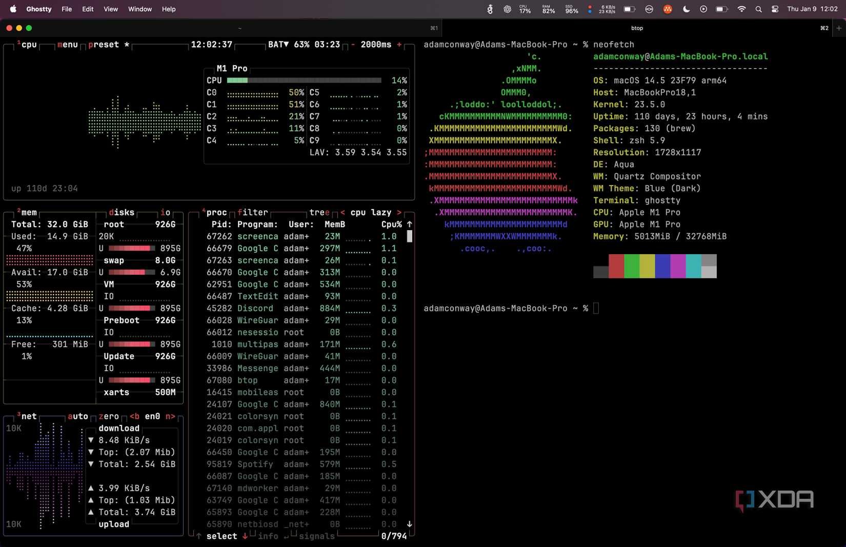 ghostty-split-view-btop-neofetch
