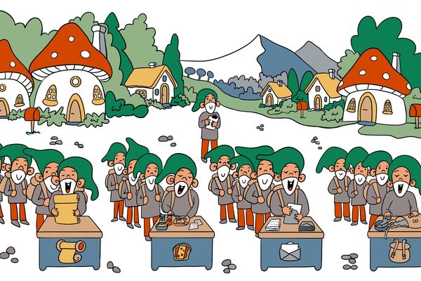 The Gnome Village: A Metaphor for BEAM Concurrency