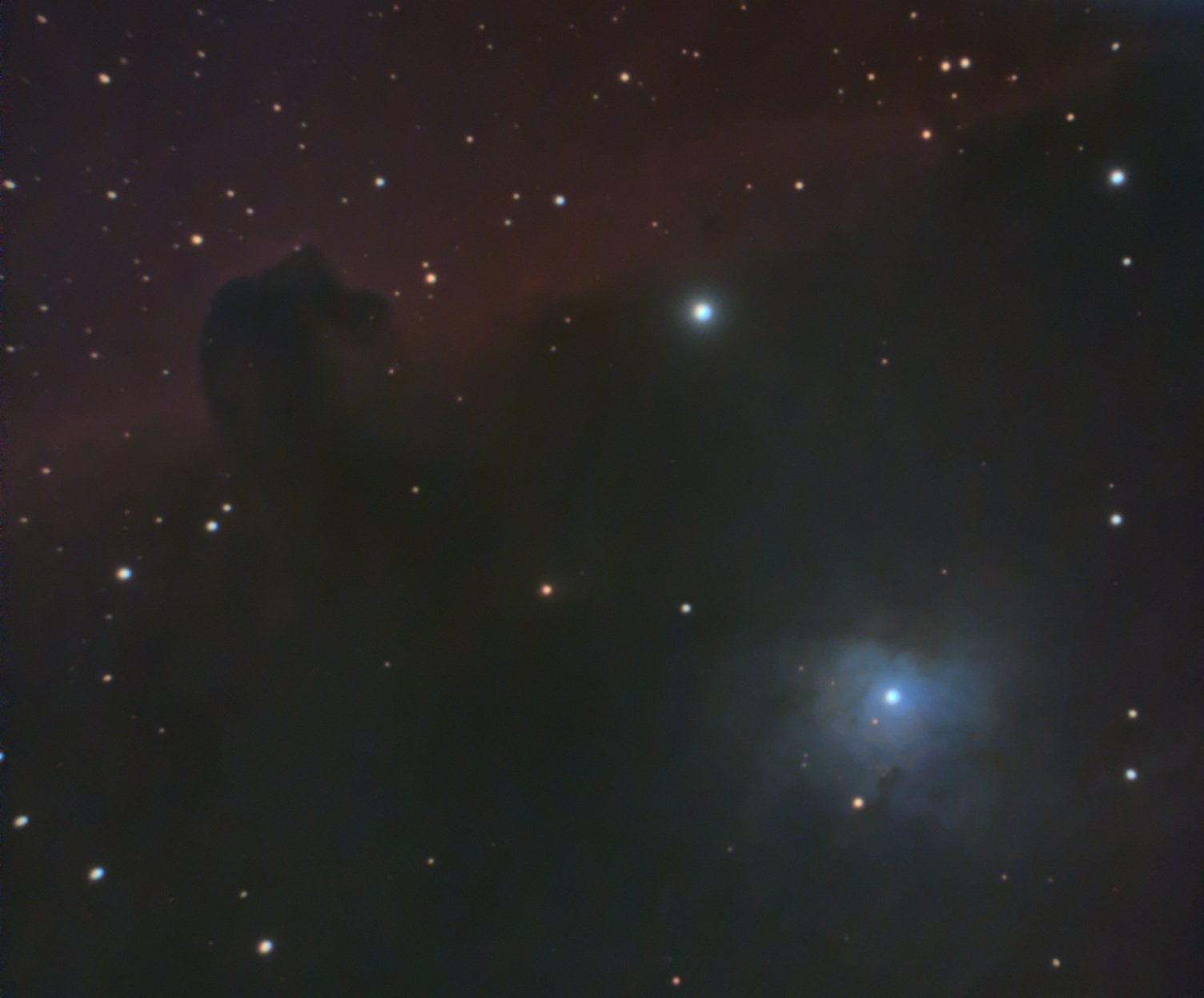The horsehead nebula (2026): (Maurycy's blog)