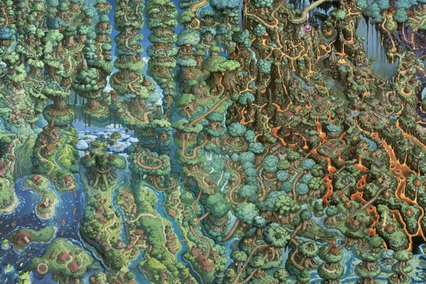 The Infinite Canvas: How AI and Procedural Generation Create a Collaborative Art Universe