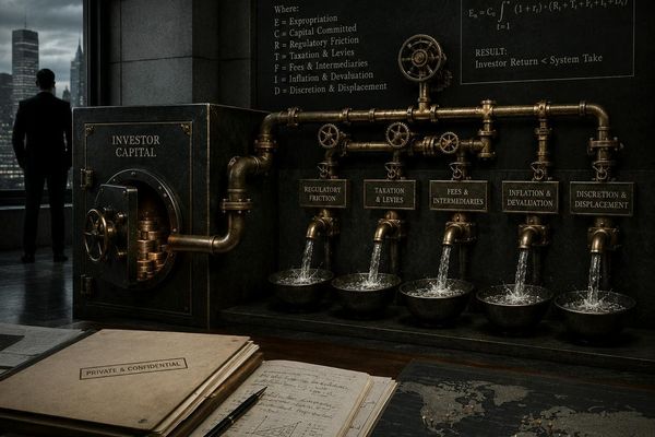 The Mathematics Of Systematic Capital Expropriation