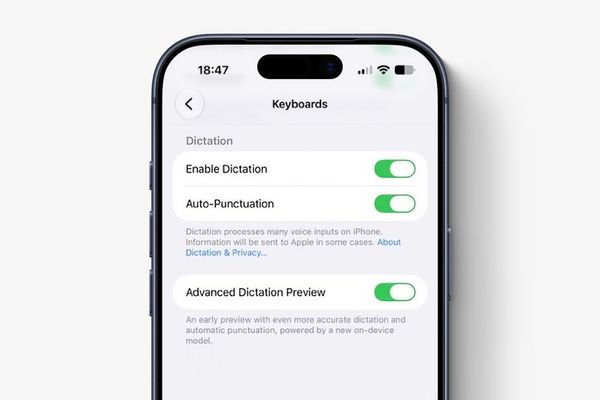 iOS 27 Beta 1 Keeps Advanced Dictation Off by Default, Which Matters for Real App Testing