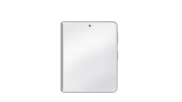 Huawei Pura X Max leaked sketches - folded.