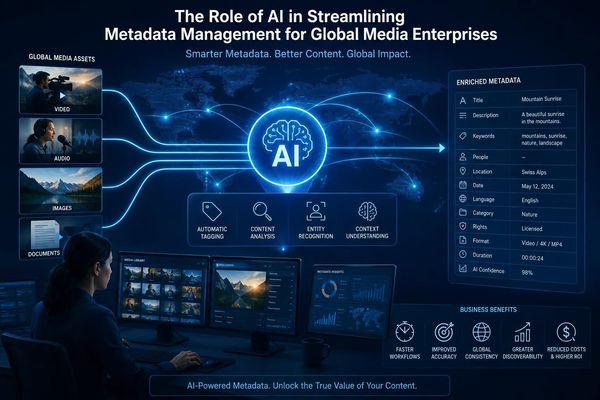 The Role of AI in Streamlining Metadata Management for Global Media Enterprises