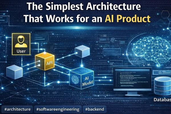 The Simplest Architecture That Works for an AI Product