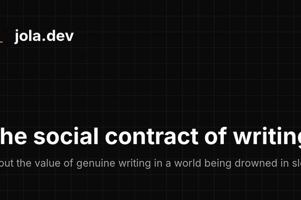 The Social Contract of Writing in the Age of Large Language Models