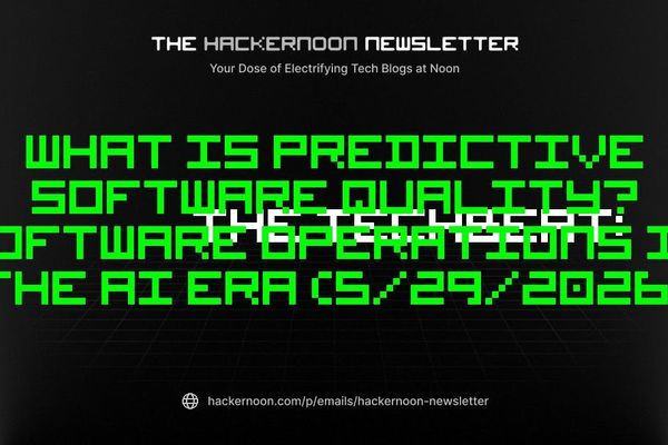The TechBeat: What is Predictive Software Quality? Software Operations in the AI Era (5/29/2026)