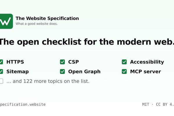 The Website Specification: Comprehensive Technical Standards for Modern Web Development