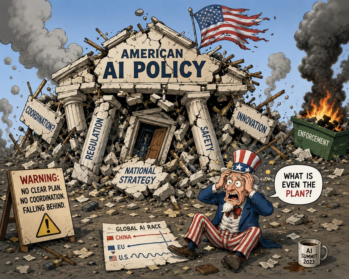 The White House’s shambolic AI policy - by Gary Marcus