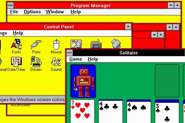 The Windows 3.1 'Hot Dog Stand' Color Scheme Wasn't a Joke. It Was a Design Decision.