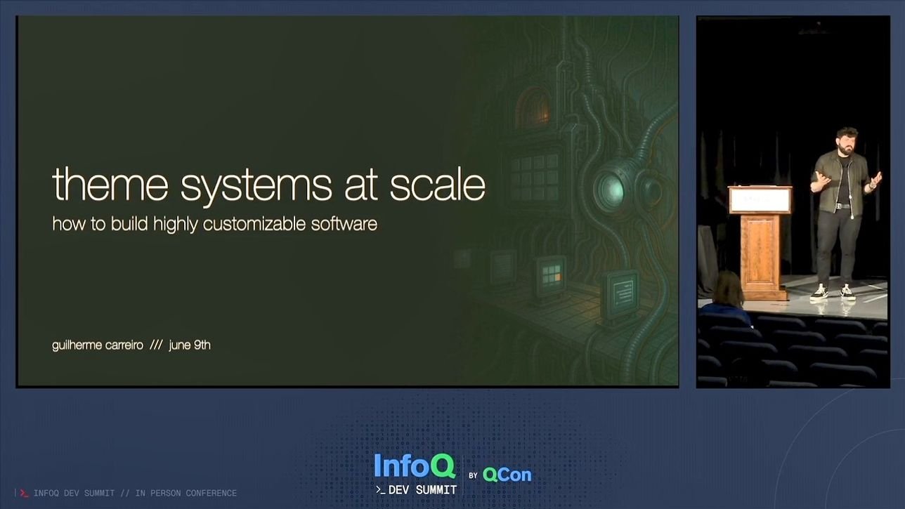 Theme Systems at Scale: How To Build Highly Customizable Software - InfoQ