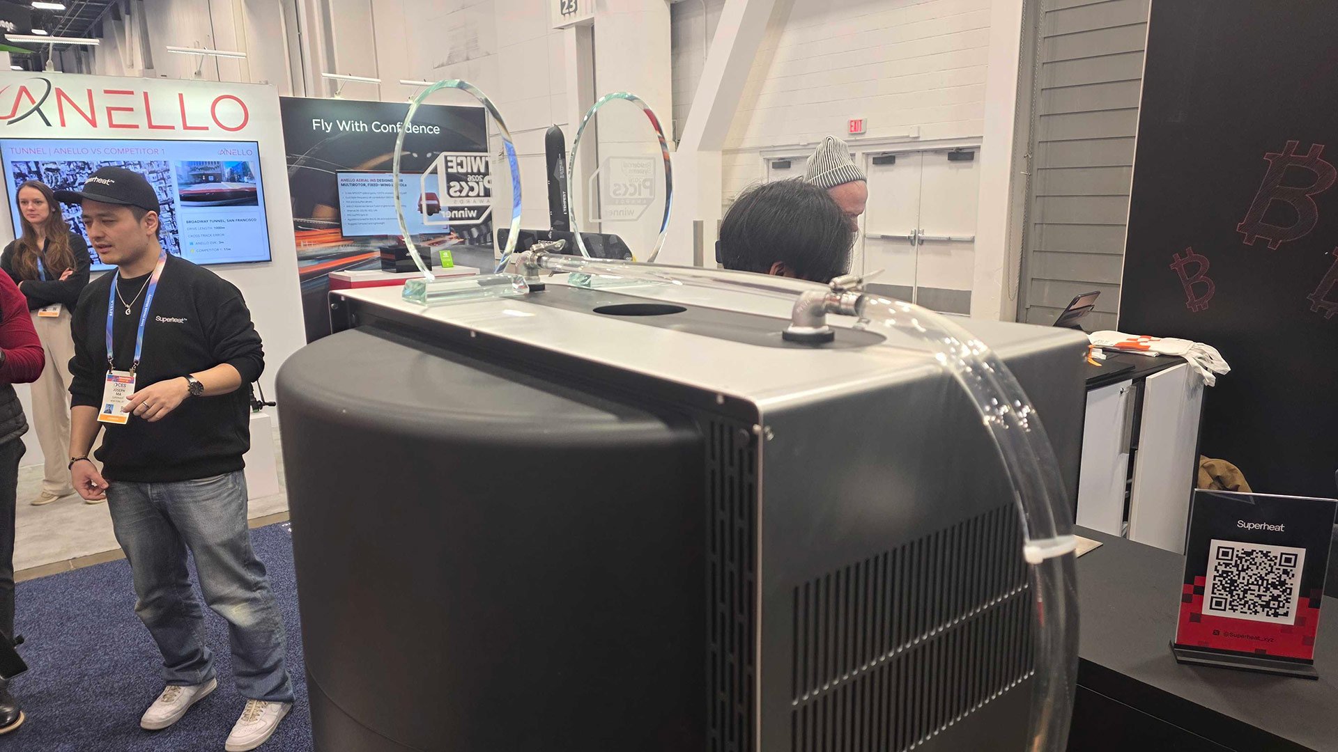 Superheat H1 demo at CES 2026