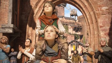 An image showing several people in A Plague Tale: Requiem.