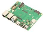 This board turns a Raspberry Pi CM5 into a NAS with support for 5 HDDs - Liliputing