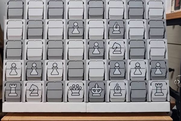 This ESP32-powered split-flip chess board is the coolest way to play the classic game