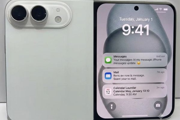 Apple’s First Foldable iPhone Ultra Gets Its Most Realistic Look Yet – White‑Only Design and Android‑Style Punch‑Hole Camera Confirmed