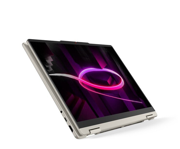 The 360 hinge allows the Yoga 7a to function in tablet mode as well.