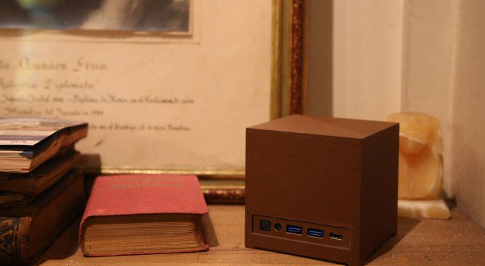 The Kubb Essential mini PC is a compact 1.7-liter system.