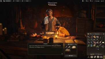 An image showing a merchant in Wartales.