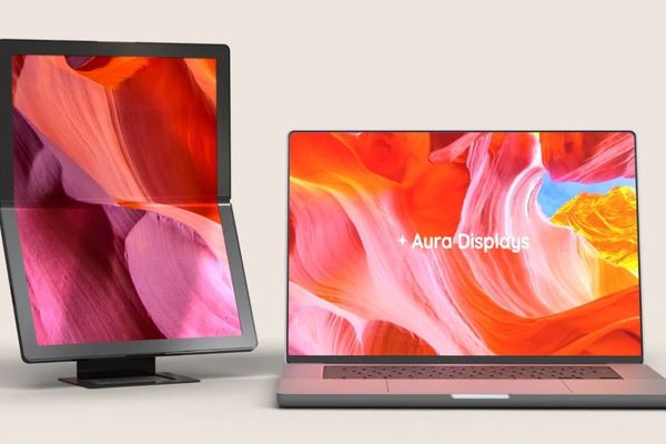 Aura Single Flex Pro brings a foldable 13.3‑inch OLED monitor to the portable‑screen market