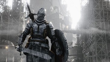 An image showing a knight in Bleak Faith: Forsaken. (Image source: Steam)