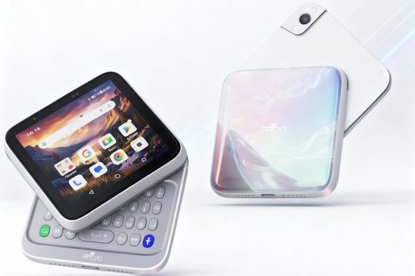 Frog RS1 Square Android Phone Revives Motorola Flipout's Flip-Out Design