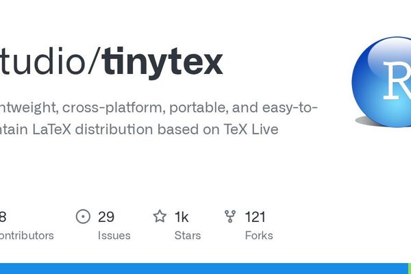 TinyTeX Revolutionizes LaTeX: A Featherweight Distribution That Actually Works
